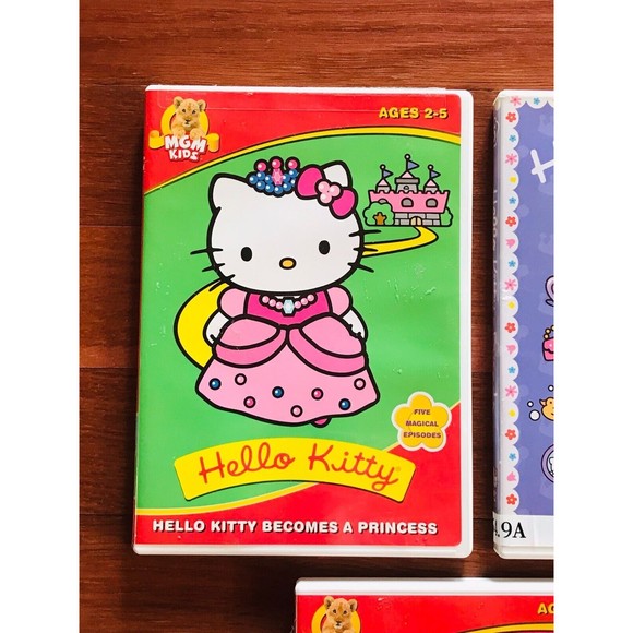 Hello Kitty DVD Lot of 3 Princess 14 Episodes - Picture 4 of 5